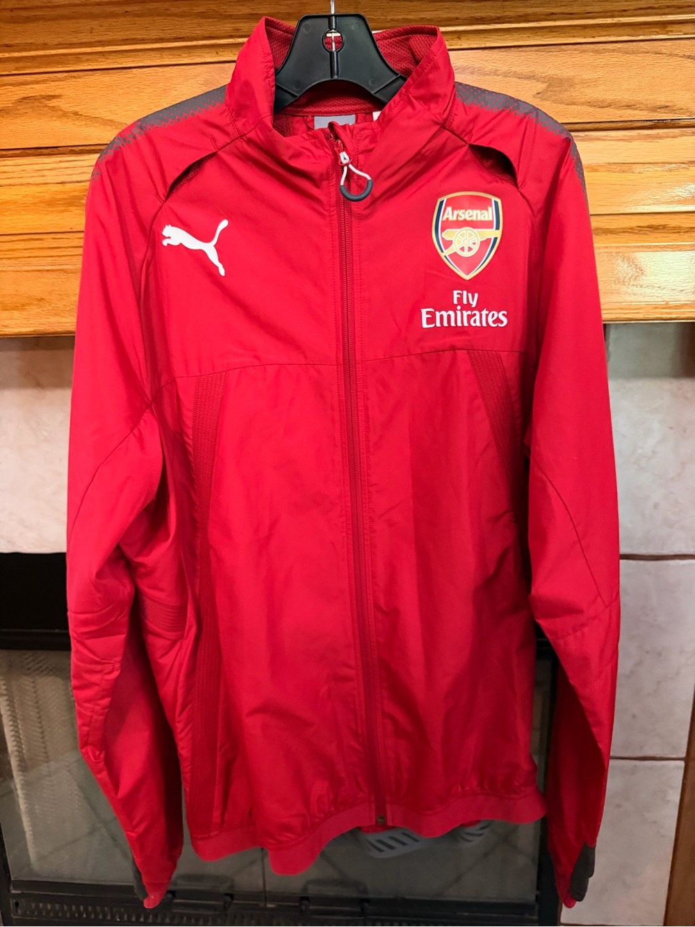 Puma Red Arsenal Men's Windbreaker Jacket